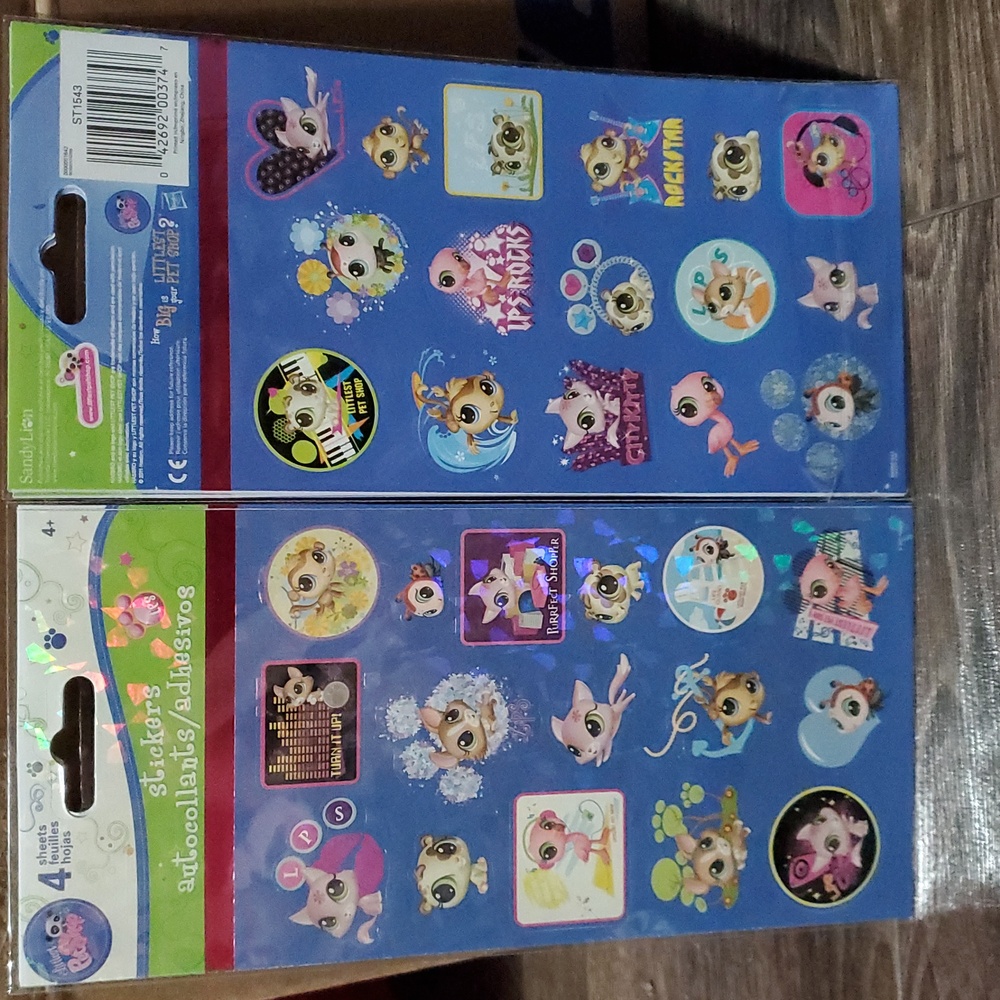 🐾 NIP LPS Sticker Sheet